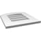 Ekena Millwork Arch Top Surface Mount PVC Gable Vent: Functional, w/ 3-1/2"W x 1"P Standard Frame, 16"W x 18"H GVPAR16X1801SF - alternate 5
